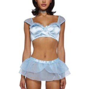 dollskill cutesy cutie lingerie set xxs